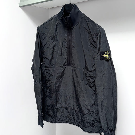 Stone Island Nylon Metal Half Zip Pullover Badge Smock - Medium Oversized ptp22.5”