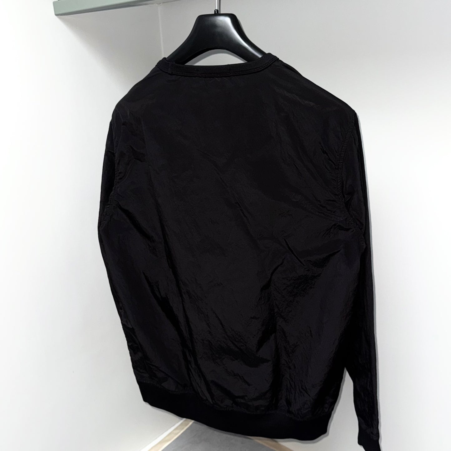 Stone Island Nylon Metal Pullover Badge Sweatshirt - Medium ptp23”