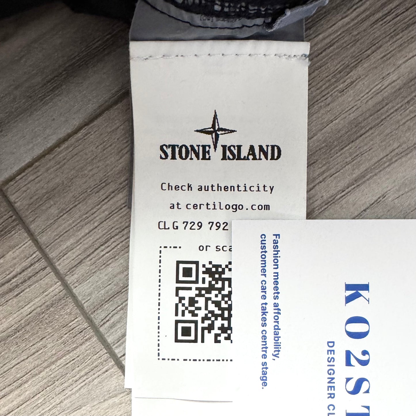 Stone Island Hooded Brushed Cotton Full Zip Badge Overshirt - Large ptp22”