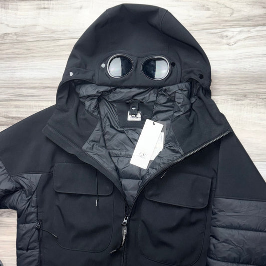 CP Company Shell-R Mixed Full Zip Goggle Jacket - XL ptp23.5”