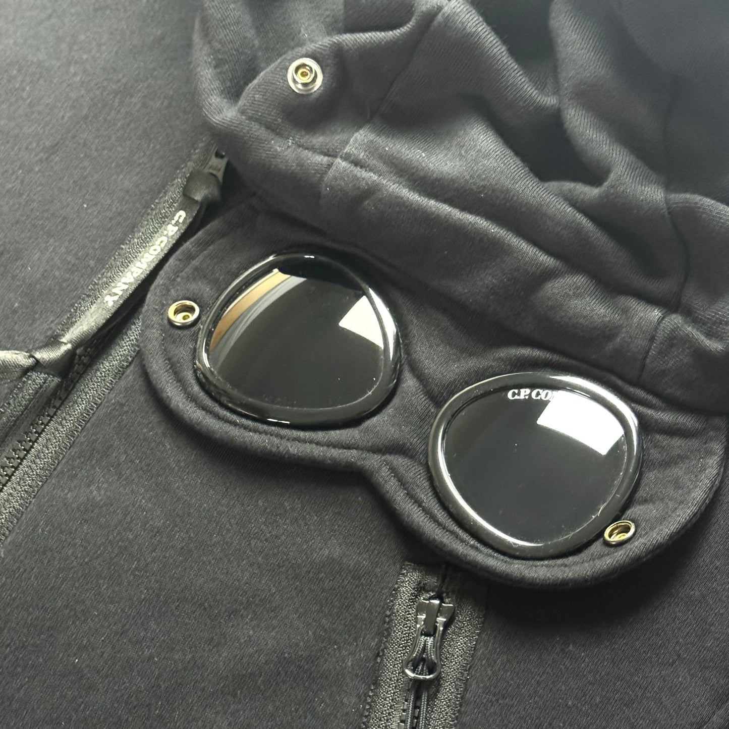CP Company Full Zip Goggle Hoodie - Medium ptp21”