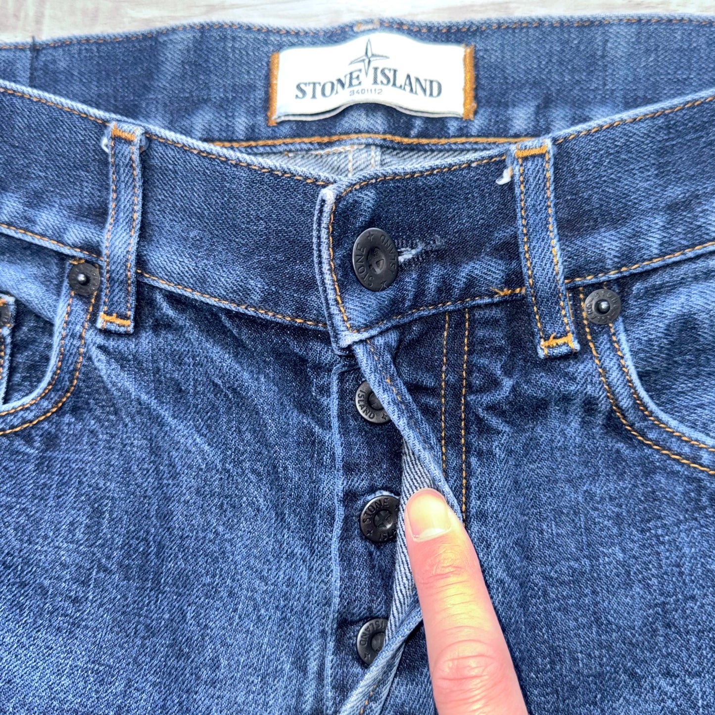 Stone Island Badge Jeans - 30W 28L