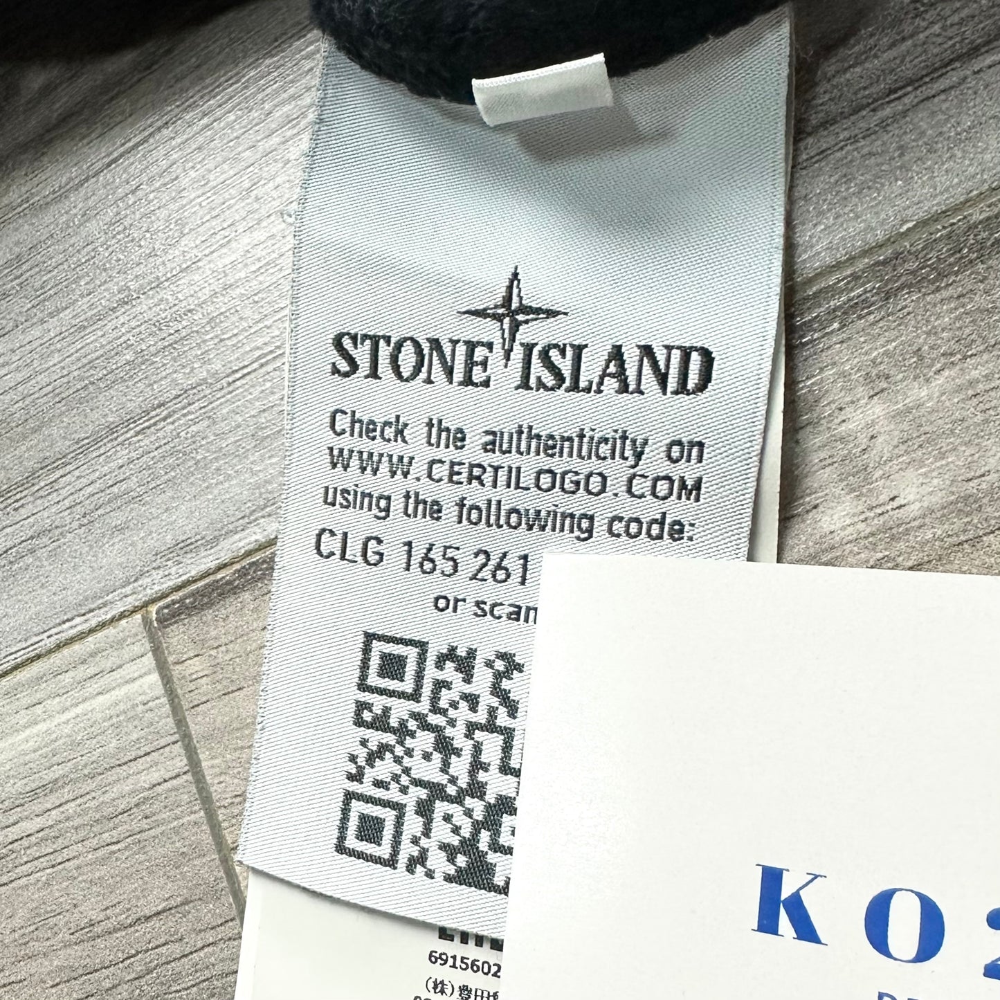 Stone Island Full Zip Badge Hoodie