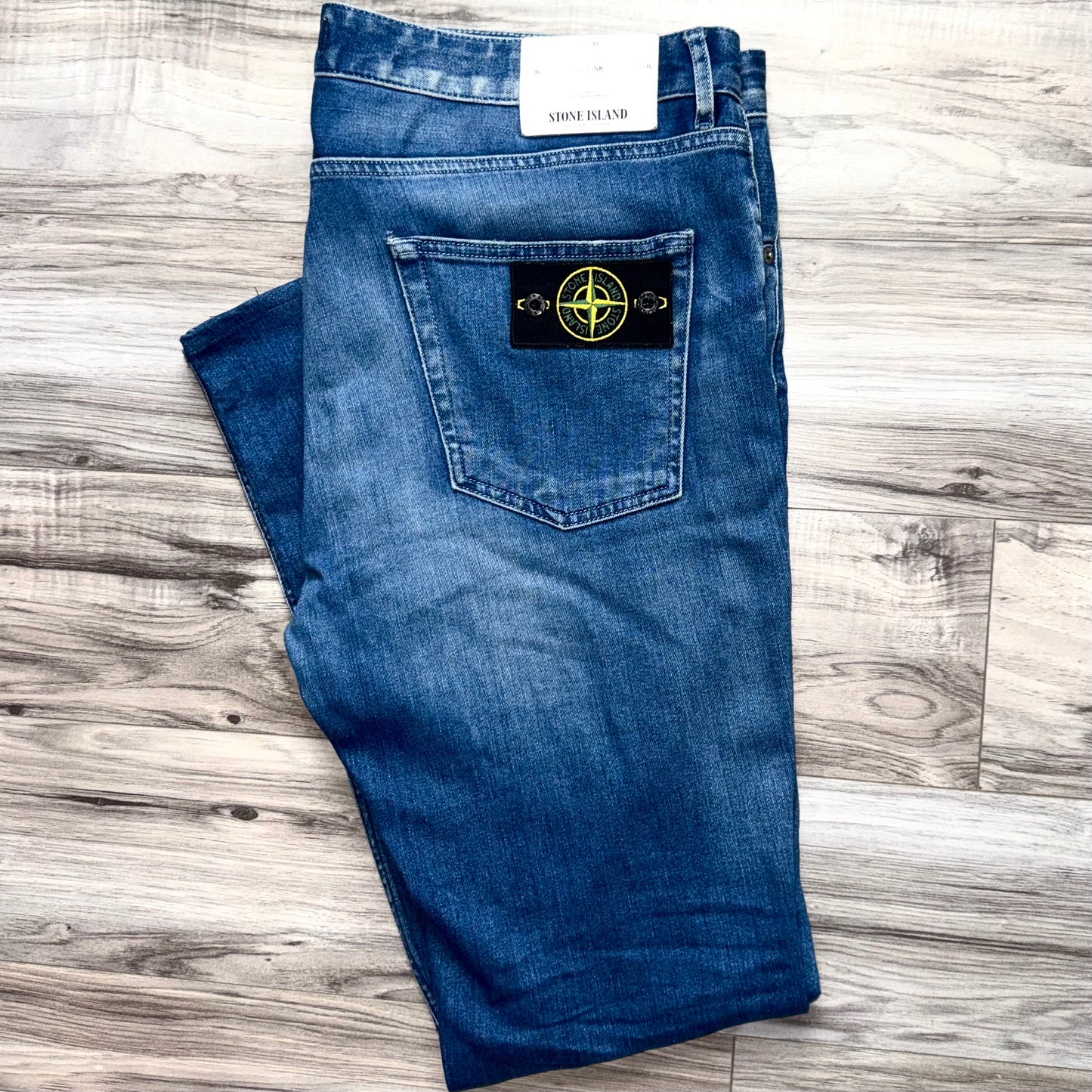 Stone Island Badge Jeans - 38W 32L