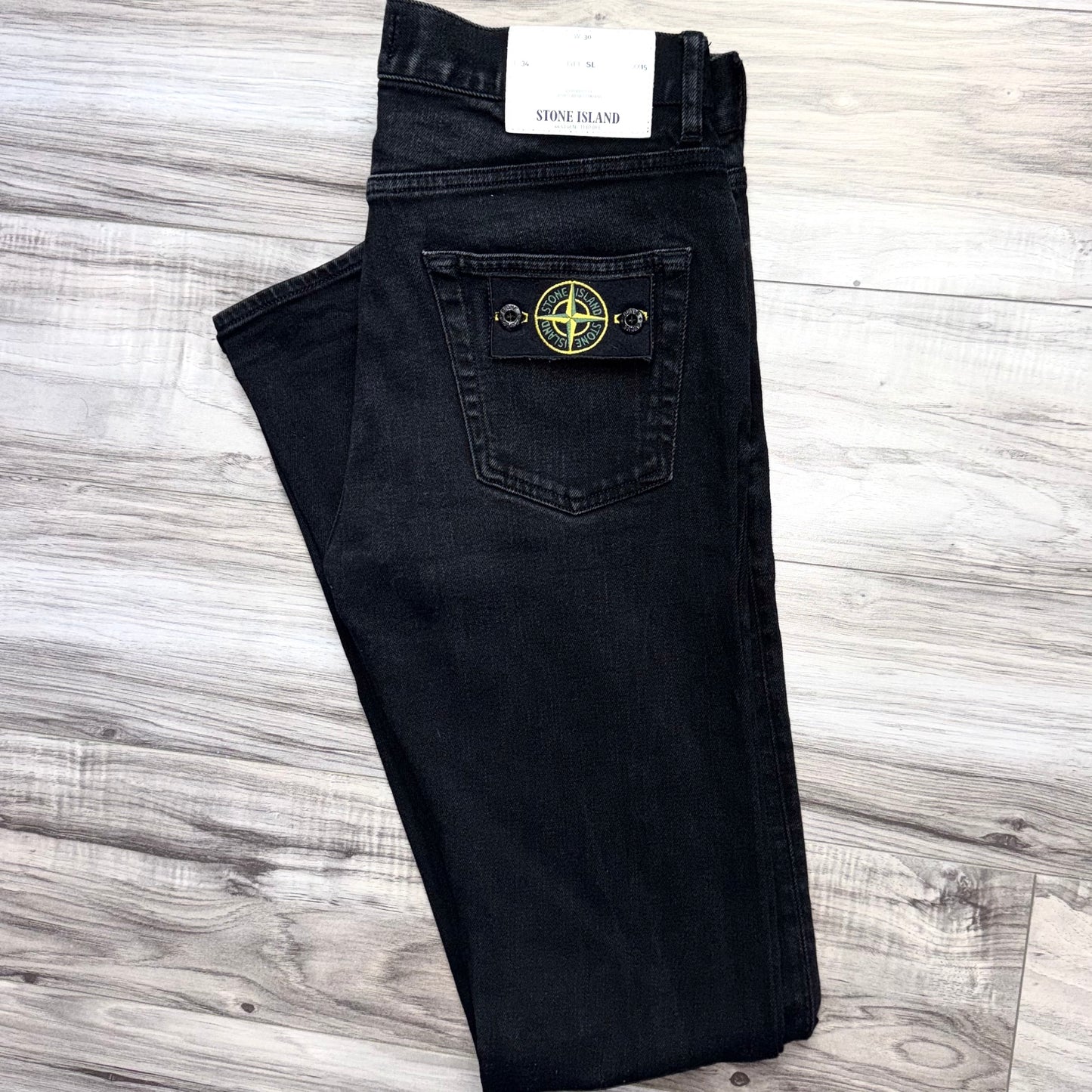 Stone Island Badge Jeans - 30W 34L
