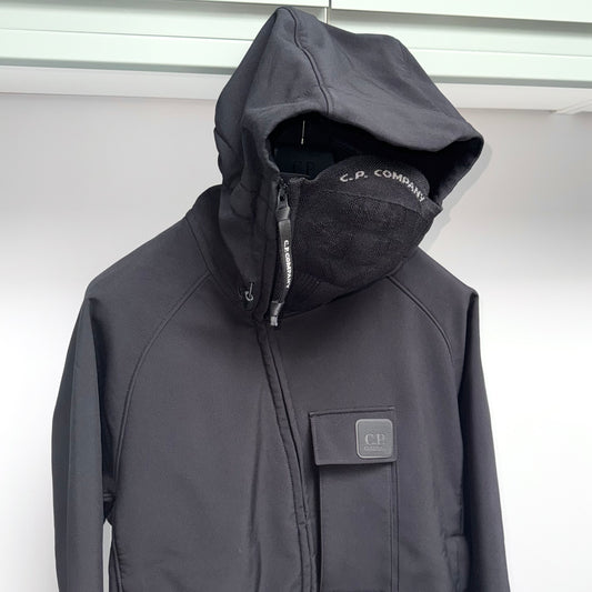 CP Company Metropolis Series Soft Shell-R Mask Full Zip Jacket - Small ptp20.5”