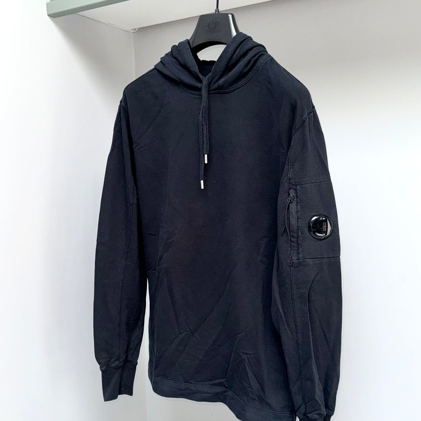CP Company Lightweight Pullover Lens Hoodie - Small ptp20"