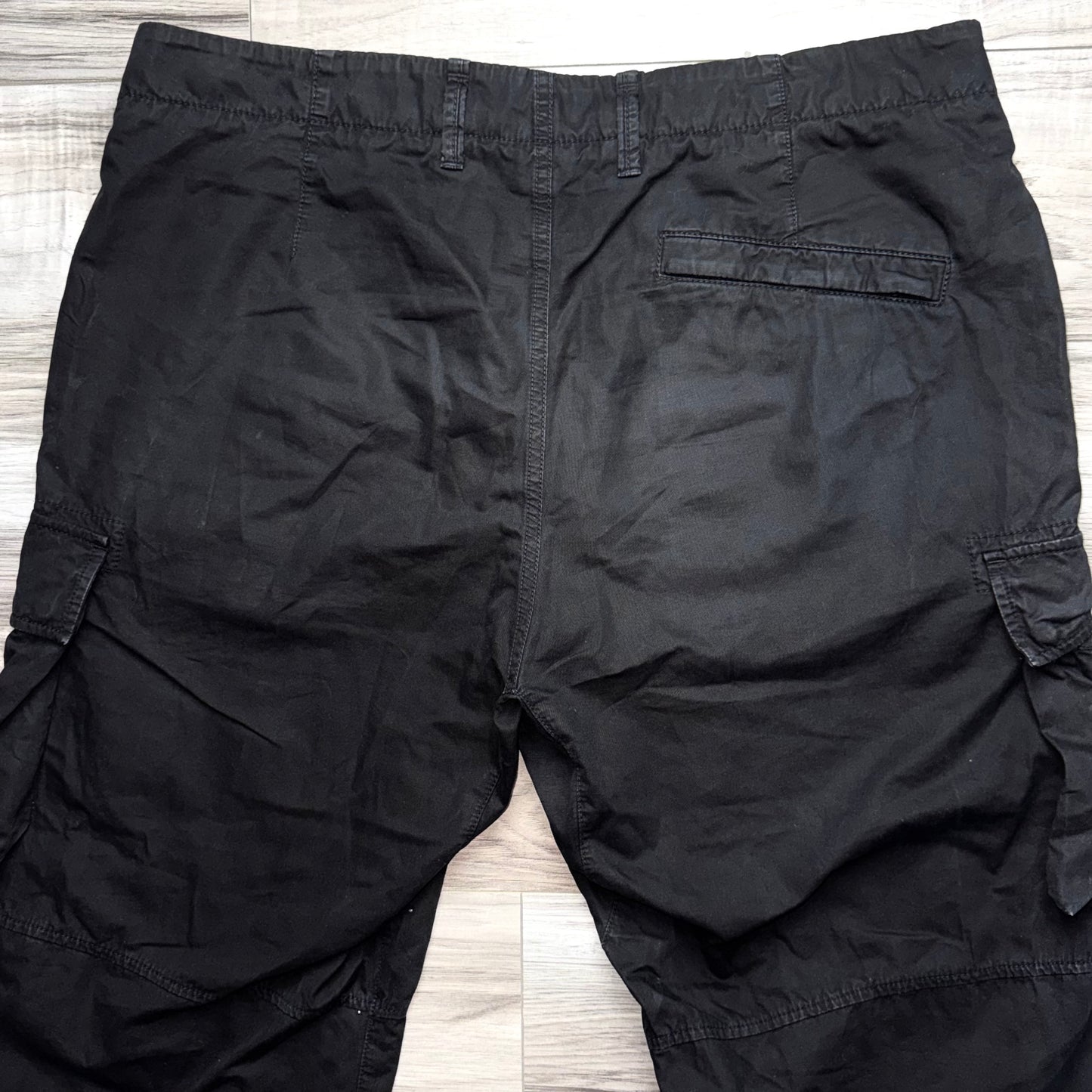 Stone Island Badge Cargo Trousers - 36W 32L