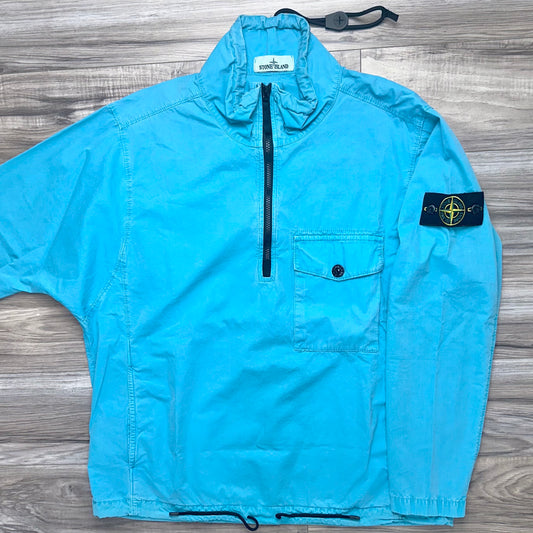 Stone Island Half Zip Badge Smock