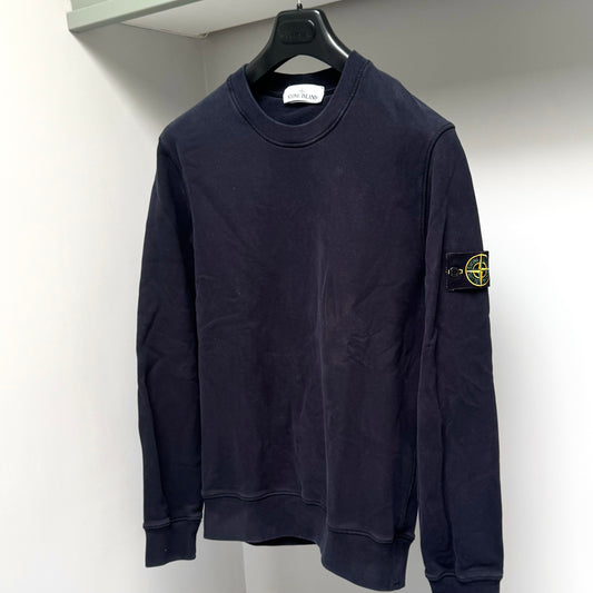 Stone Island Pullover Badge Sweatshirt - Medium ptp20.5”