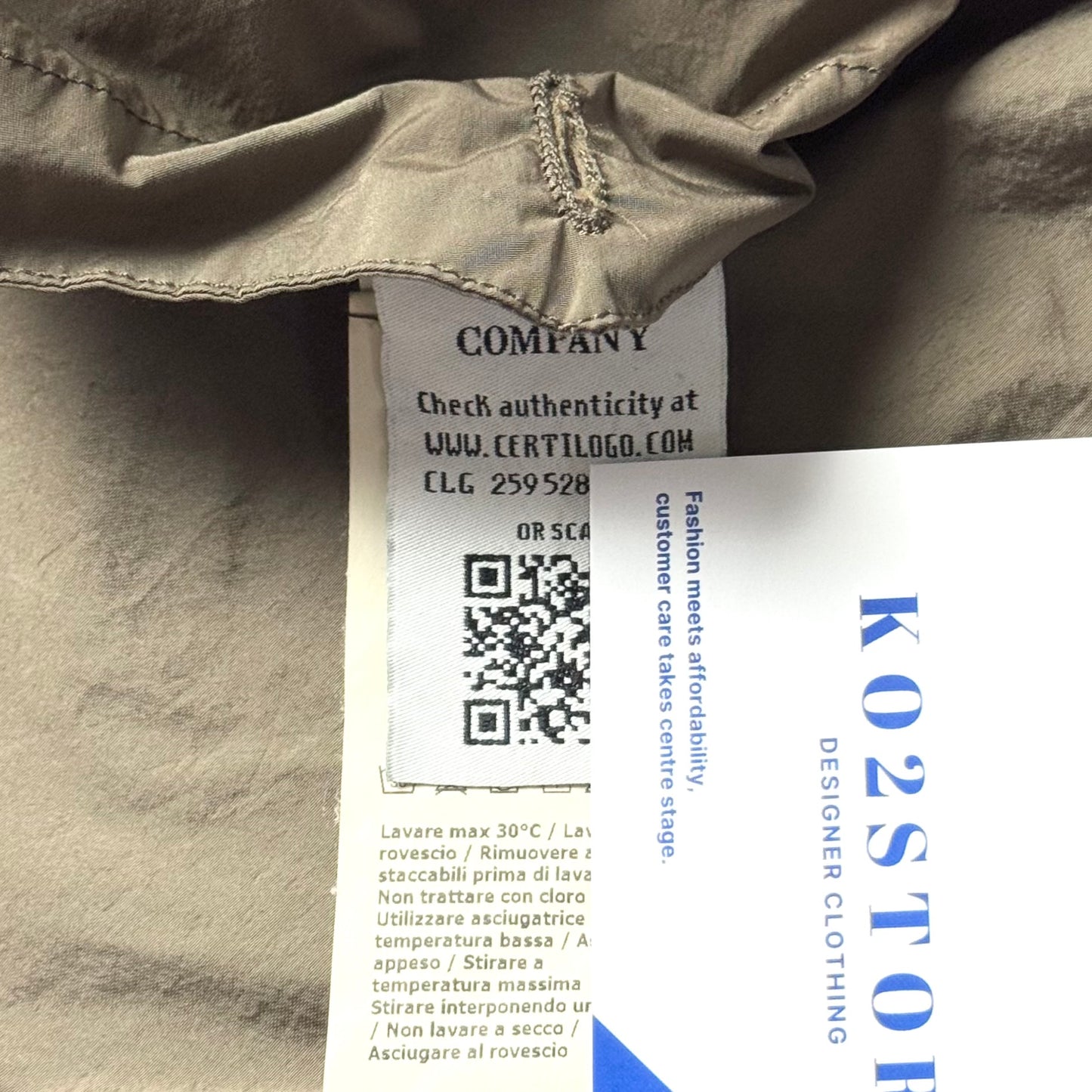 CP Company Nycra Nylon Full Zip Lens Bomber Jacket - Large ptp21.5”