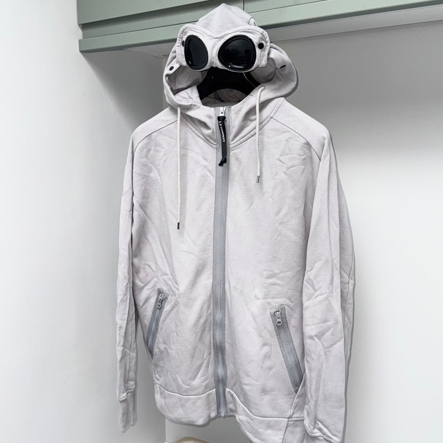 CP Company Full Zip Goggle Hoodie - XL ptp23.5”