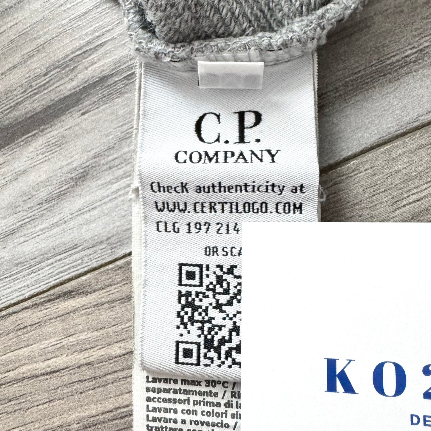CP Company Pullover Lens Sweatshirt - Small ptp21"