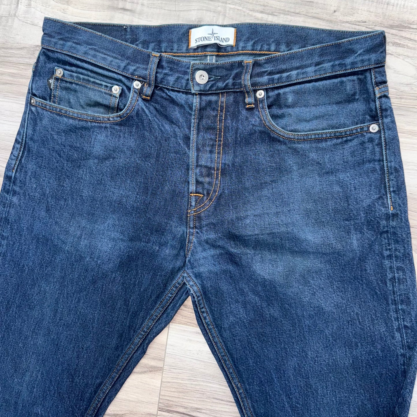 Stone Island Badge Jeans - 32W 31L