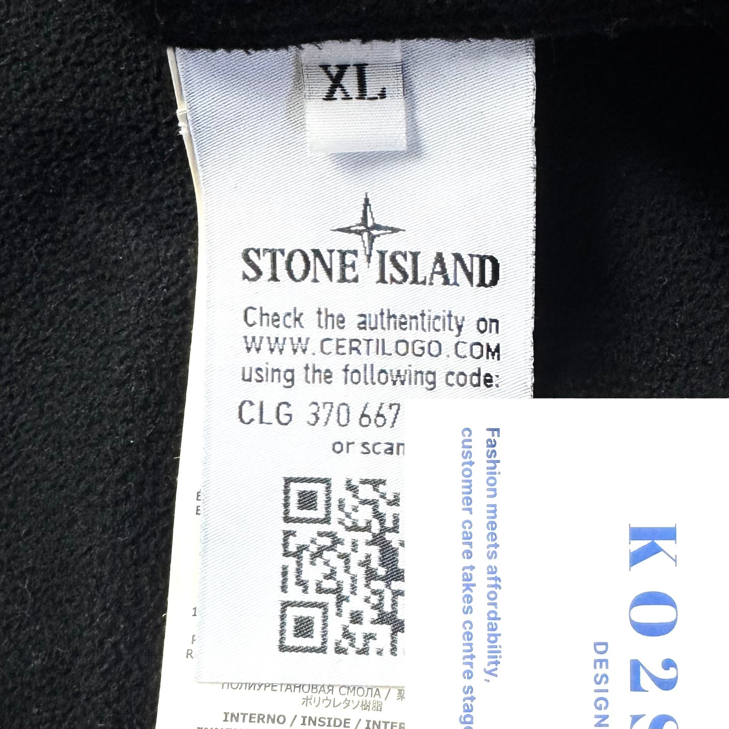 Stone Island Soft Shell-R Full Zip Badge Jacket - XL ptp23.5”