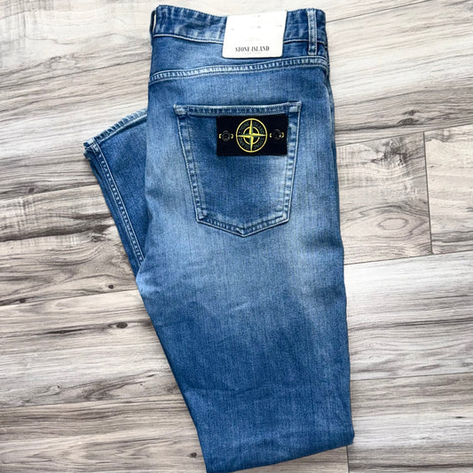 Stone Island Badge Jeans - 36W 34L