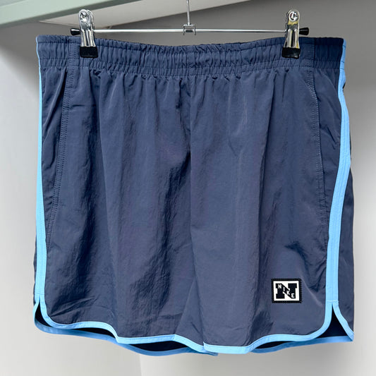 Nike Heritage Thunder Blue Dri-Fit Woven Unlined 5 Inch Shorts - Medium 32W