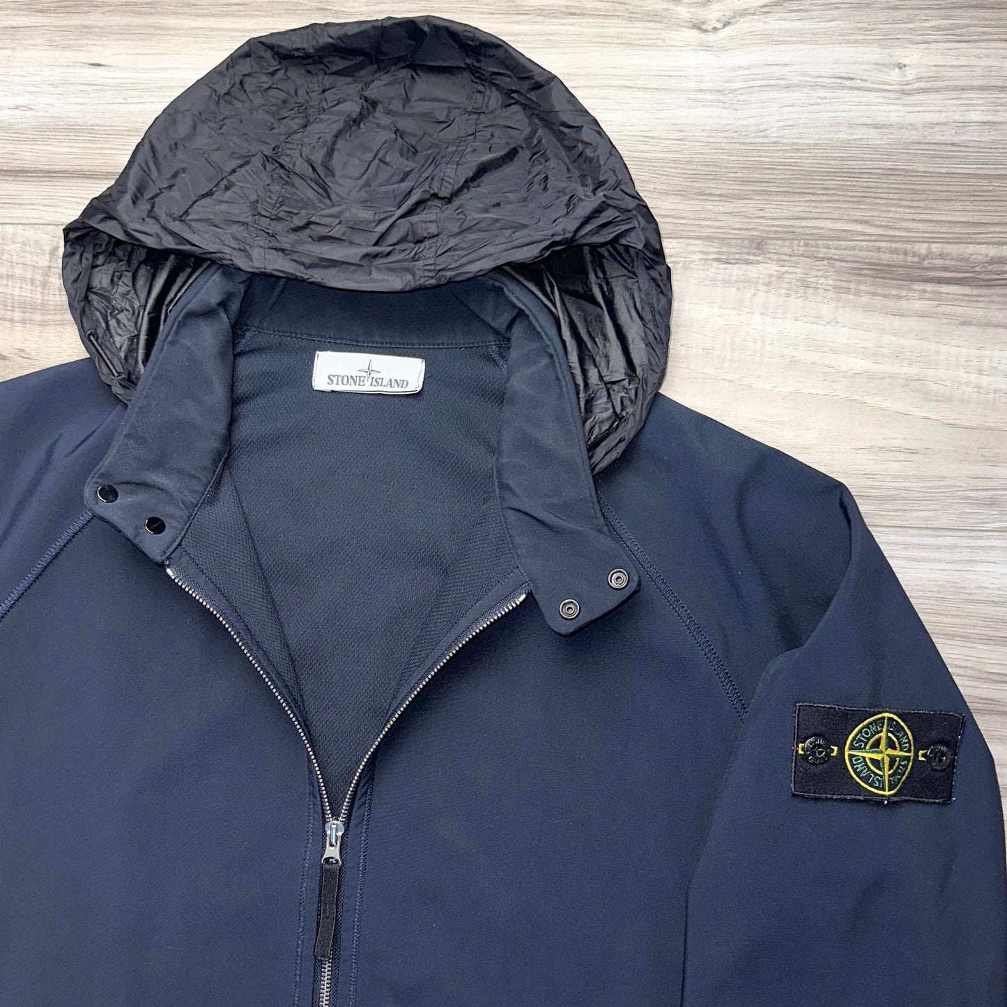 Stone Island Light Soft Shell-R Badge Jacket