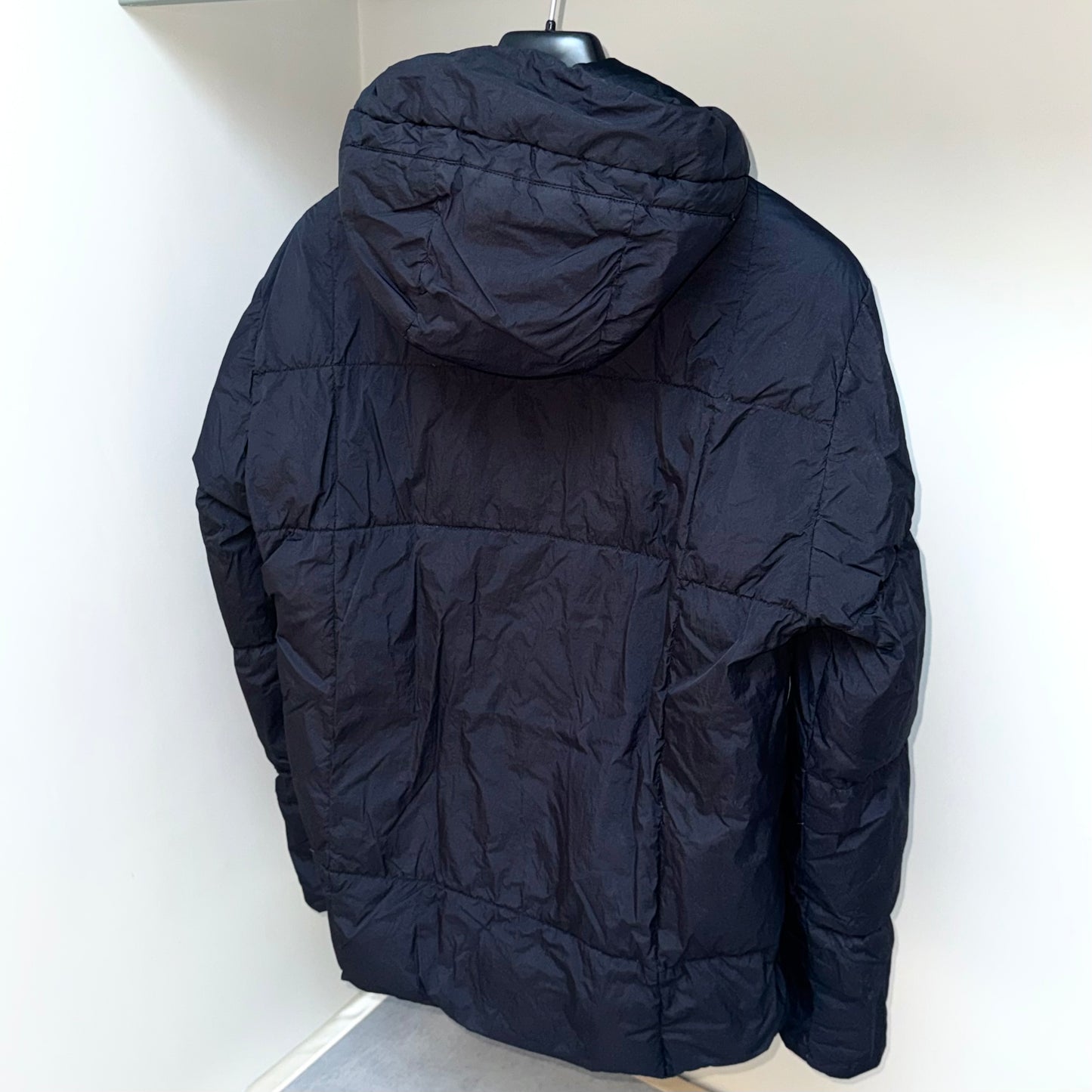 Stone Island Garment Dyed Crinkle Reps NY Down Badge Jacket - Medium ptp21”