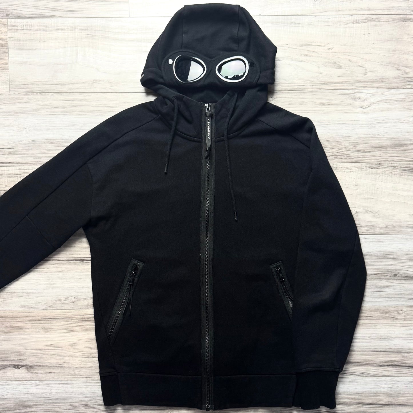 CP Company Full Zip Goggle Hoodie - Medium ptp21”