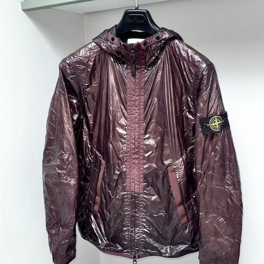 Stone Island Pertex Quantum Y With Primaloft Insulation Technology Full Zip Badge Jacket - Medium ptp21”
