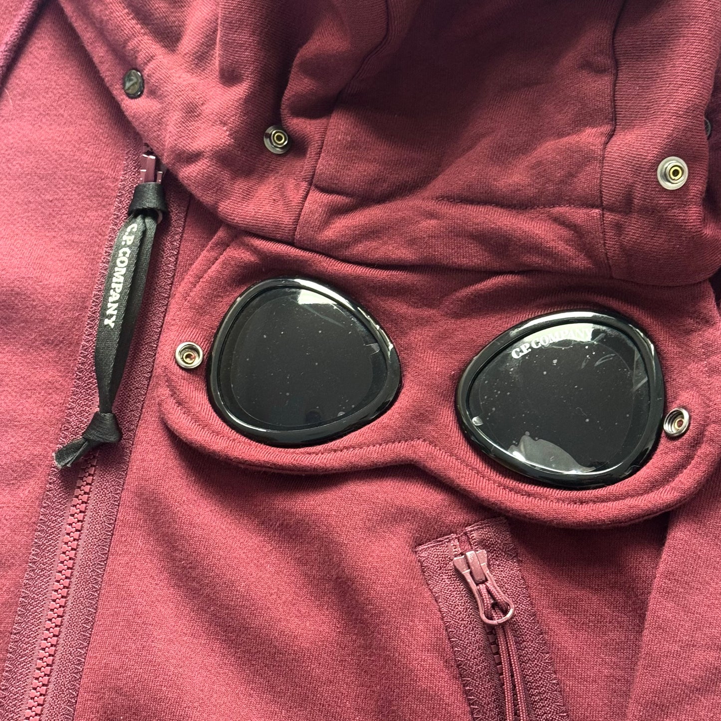 CP Company Full Zip Goggle Hoodie - Large ptp22”