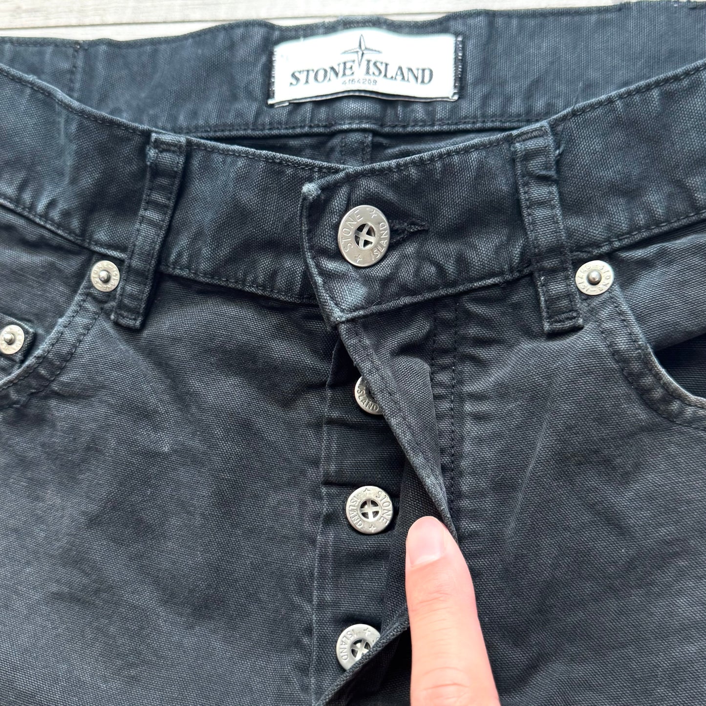 Stone Island Badge Chinos - 30W 34L