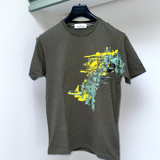Stone Island Pocket Print T shirt - Small