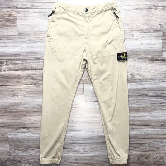 Stone Island Badge Cargo Trousers - 32W 28L
