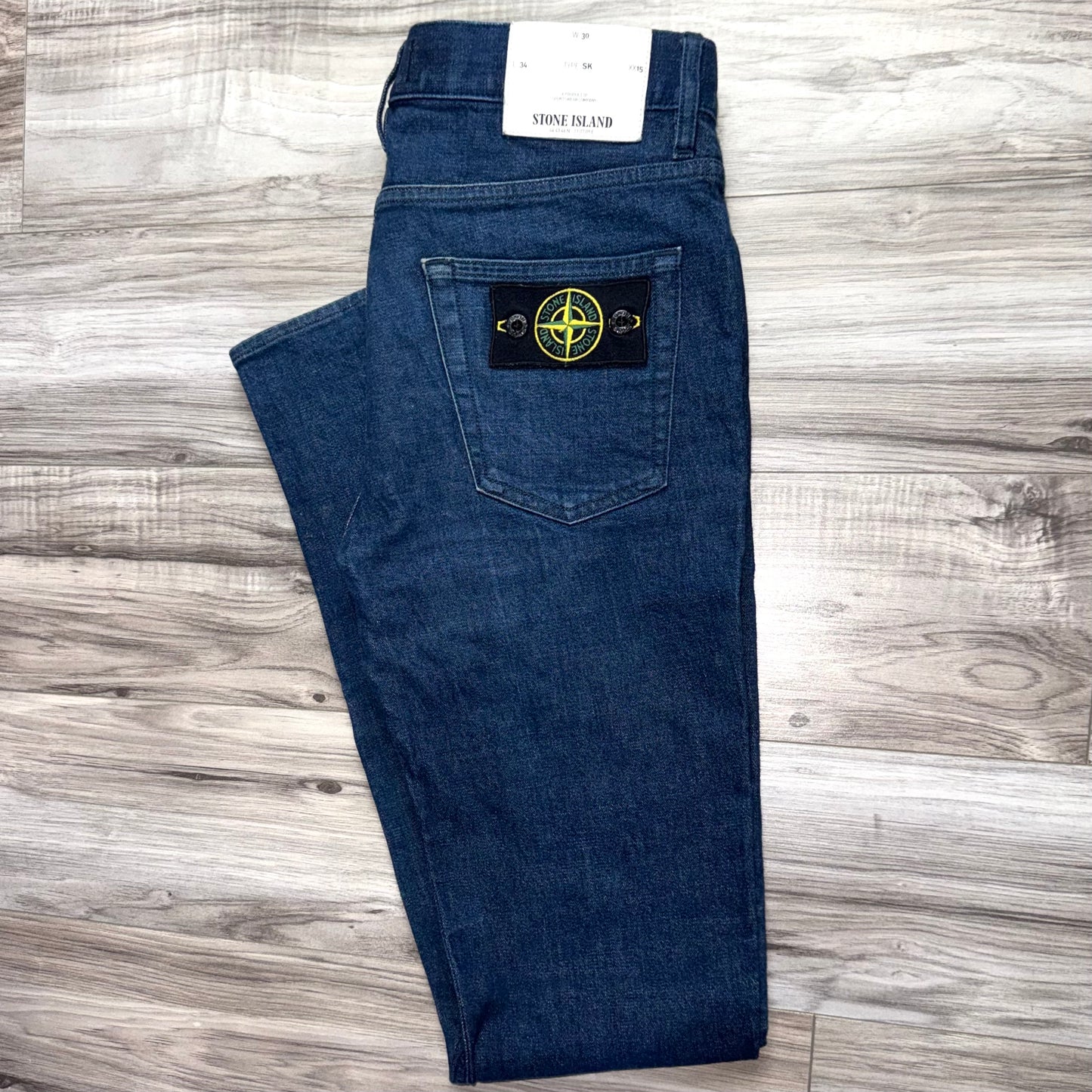 Stone Island Badge Jeans - 30W 34L