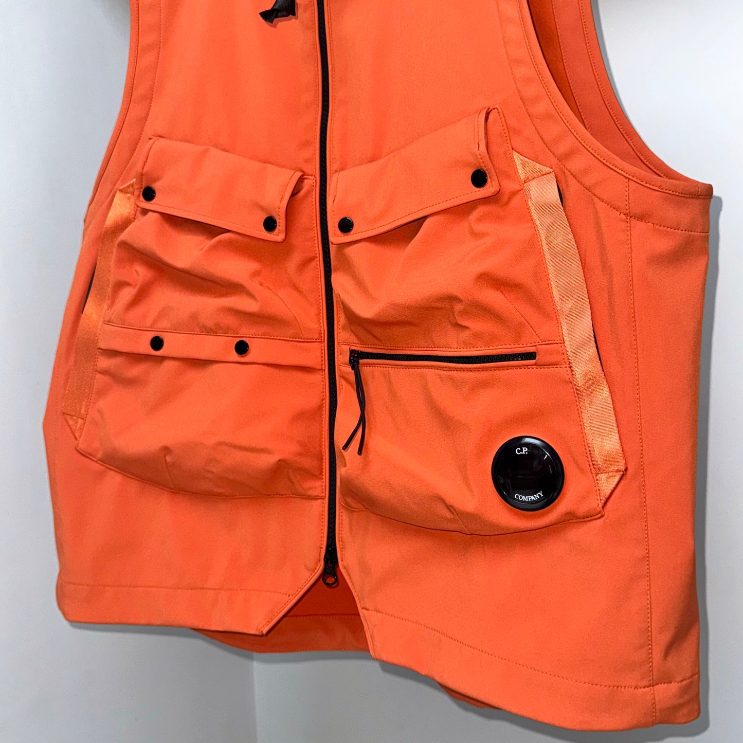 CP Company Shell-R Full Zip Lens Gilet - Large ptp22"
