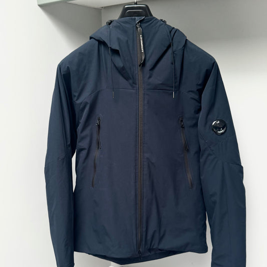 CP Company Blue Pro-Tek Primaloft Full Zip Lens Jacket - Medium