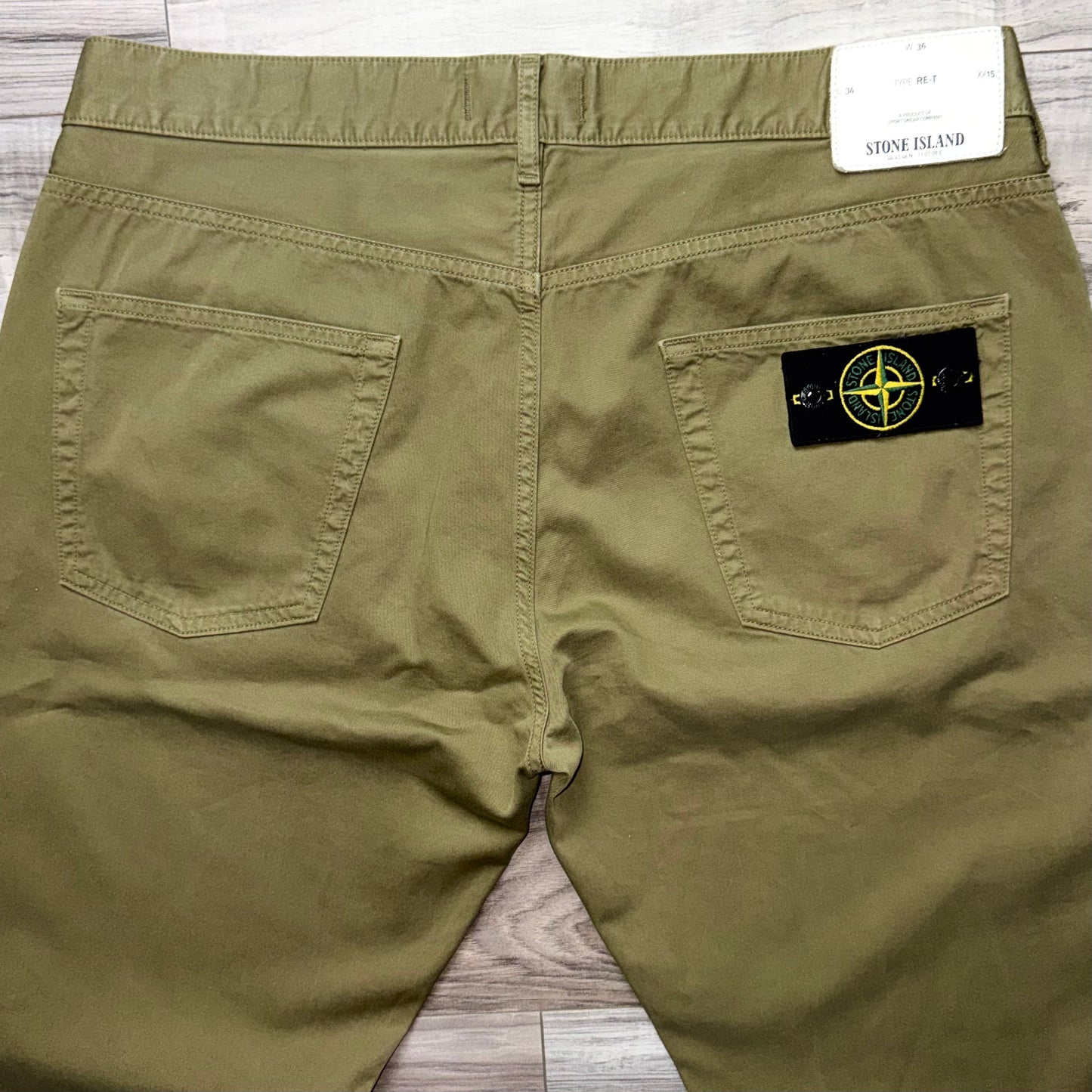 Stone Island Badge Chinos - 36W 31L