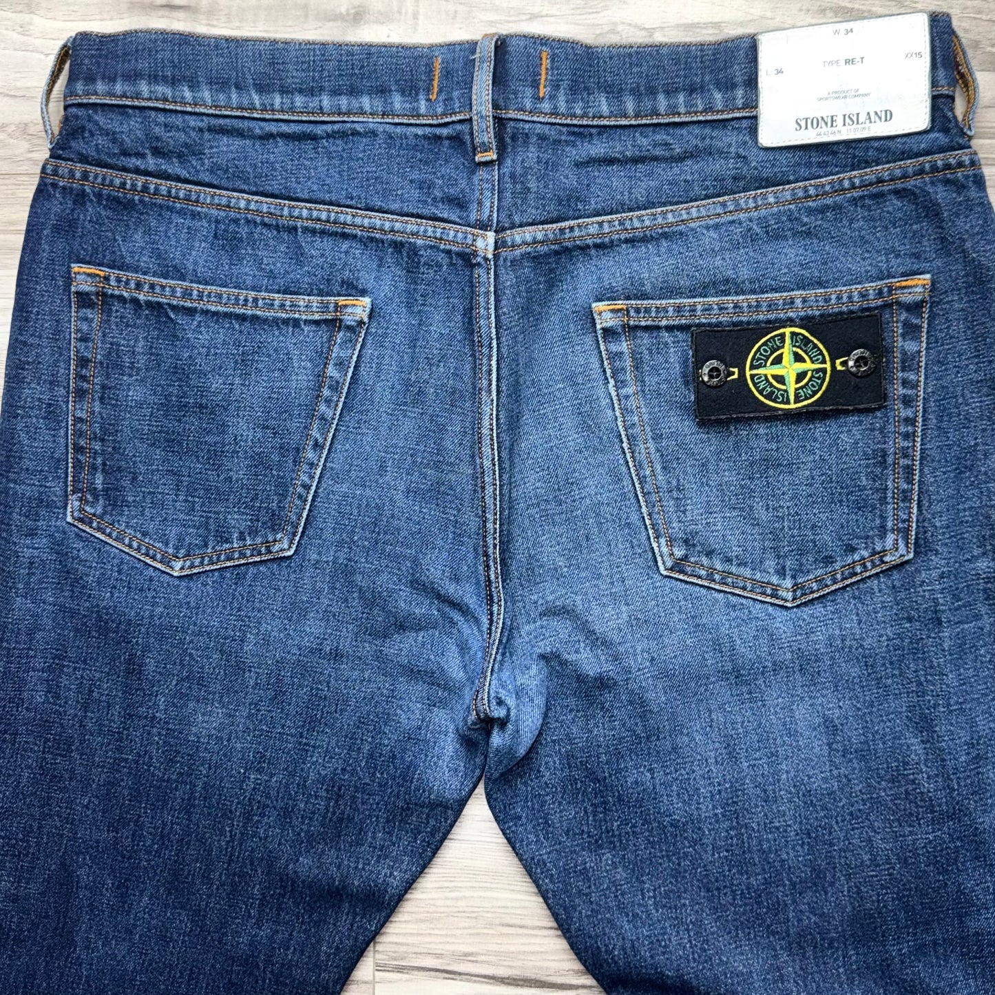 Stone Island Badge Jeans - 34W 34L