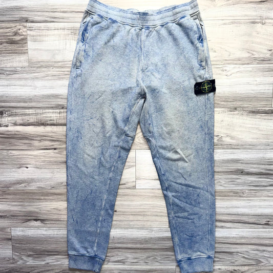 Stone Island Dust Treatment Badge Joggers - Large 34W