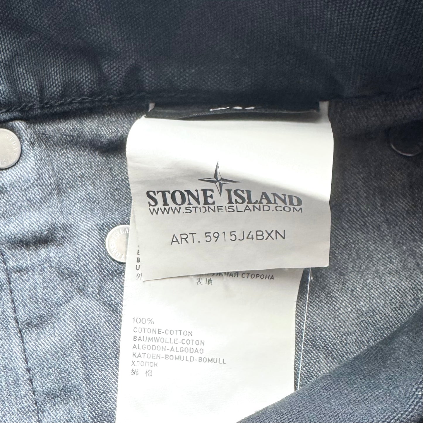 Stone Island Badge Chinos - 30W 34L
