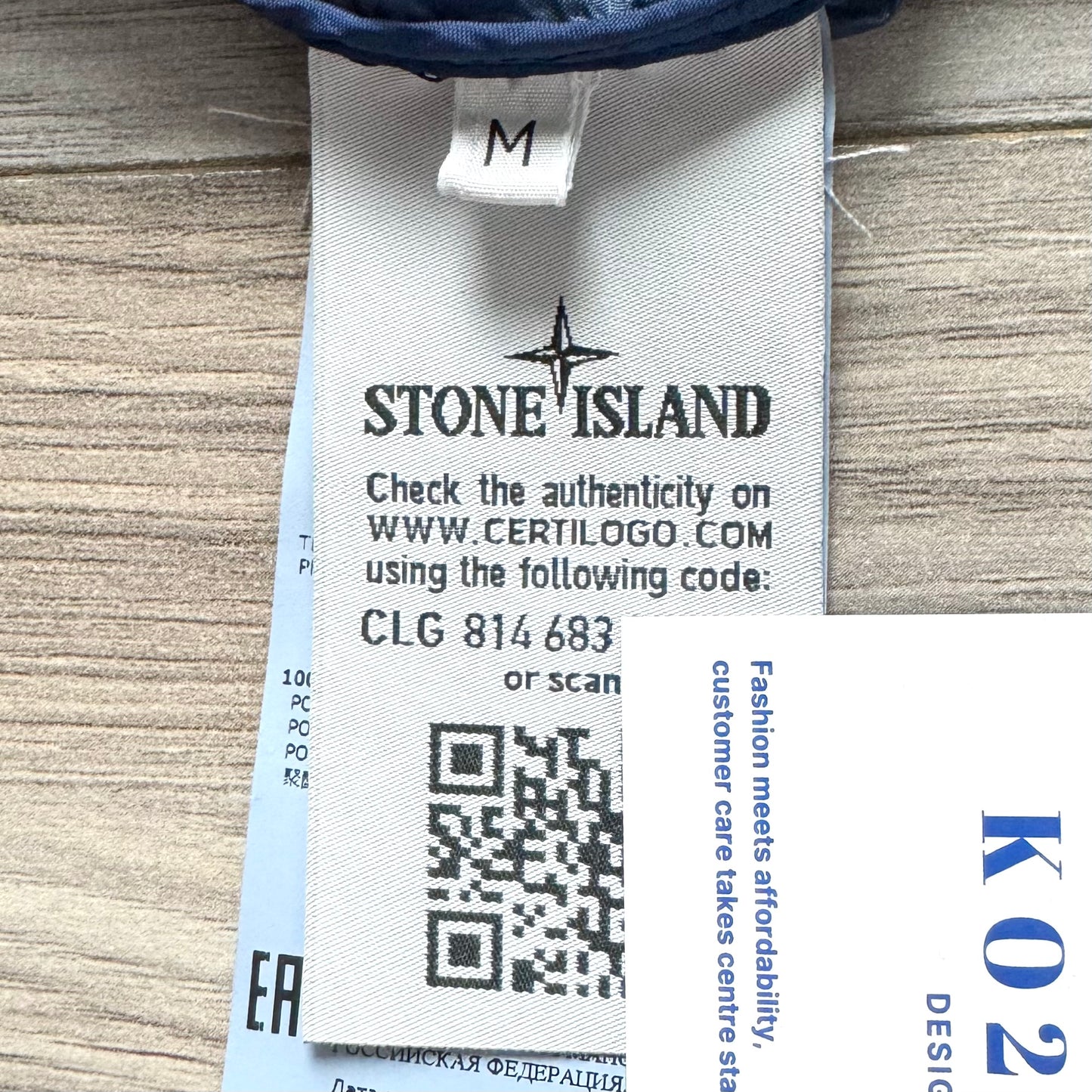 Stone Island Lamy Velour Full Zip Badge Jacket - Medium ptp21”