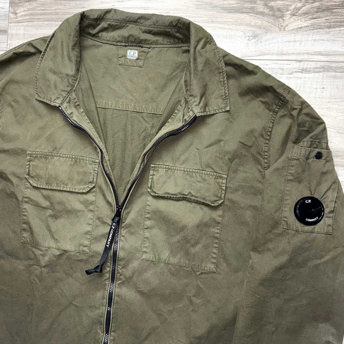 CP Company Full Zip Lens Overshirt - 3XL ptp25.5”