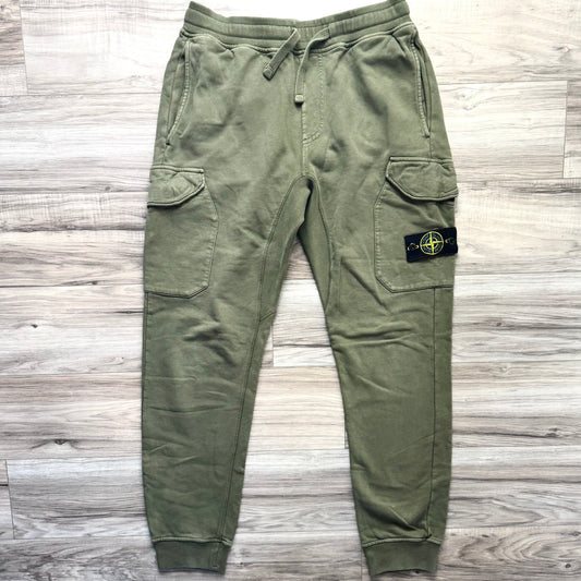 Stone Island Badge Joggers - Small 30W