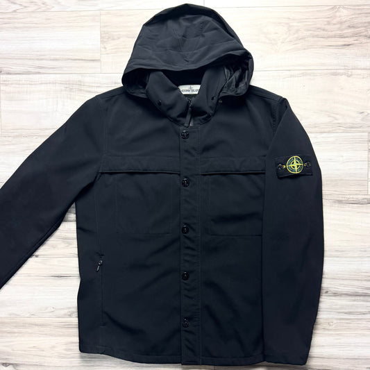 Stone Island Soft Shell-R Full Zip Badge Jacket - XL ptp23”