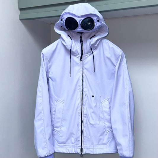 CP Company Lavender Purple GD Shell Full Zip Goggle Jacket - Small ptp20.5”
