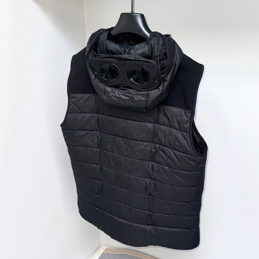 CP Company Mixed Shell-R Full Zip Goggle Gilet - Large