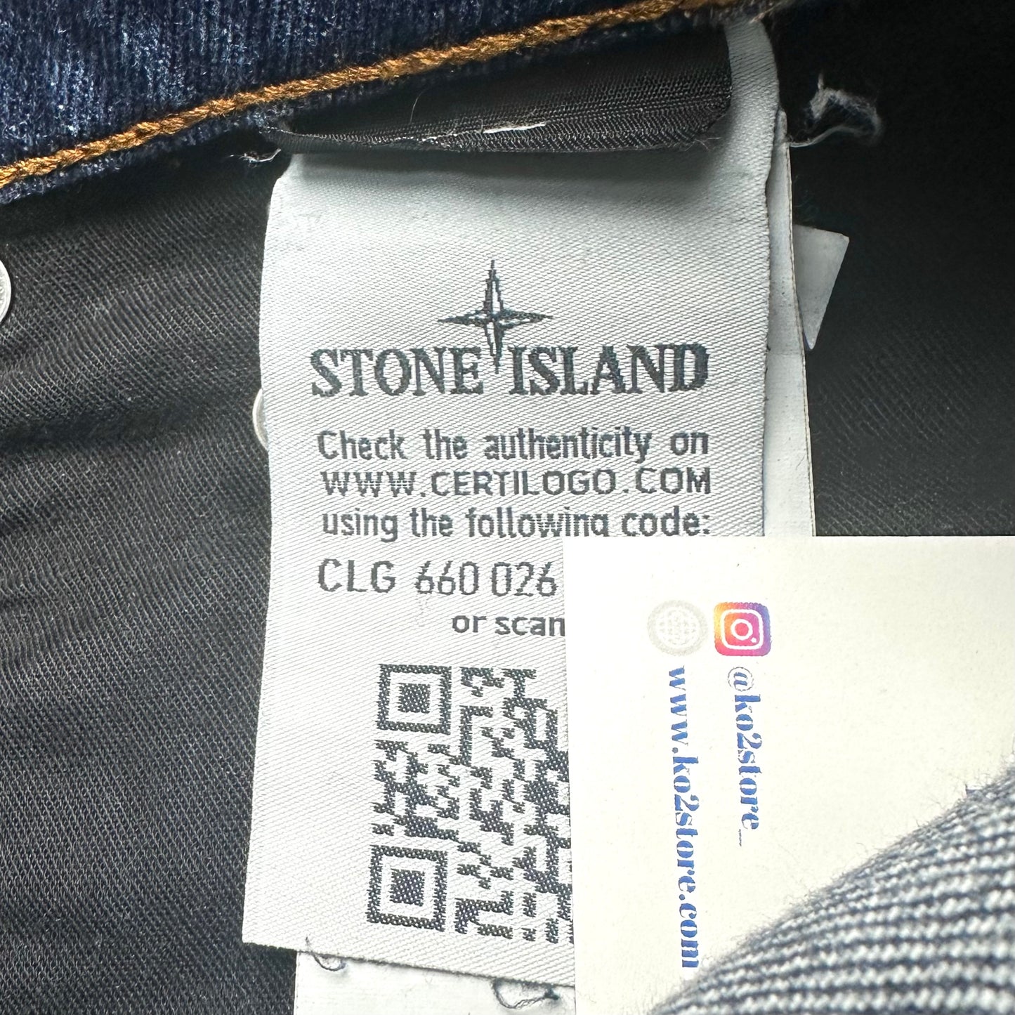 Stone Island Badge Jeans