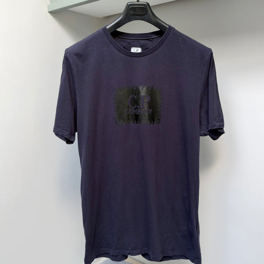 CP Company Blue Logo T shirt - XL
