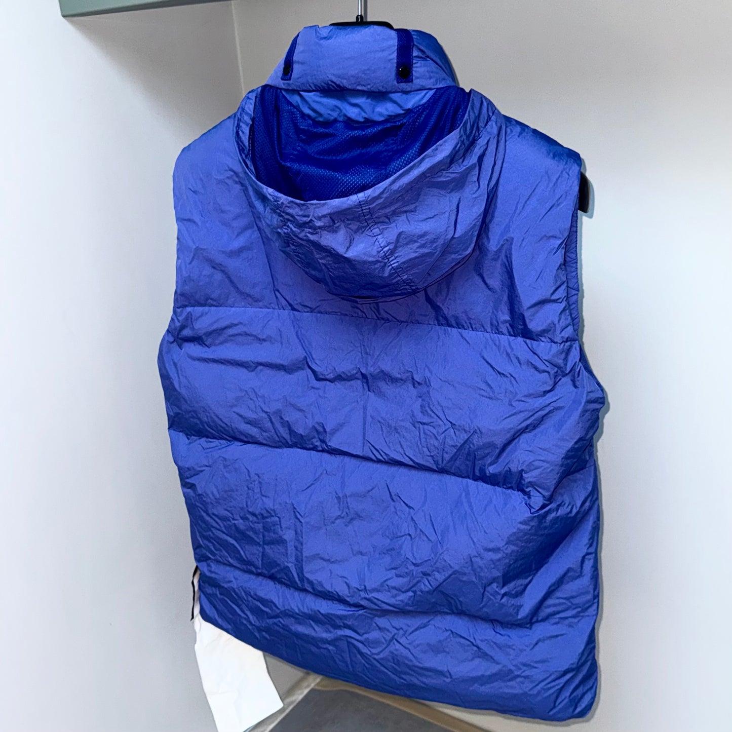 Stone Island Garment Dyed Crinkle Reps NY Down Badge Gilet - Medium ptp22”