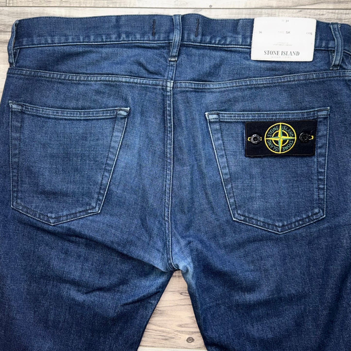 Stone Island Badge Jeans - 34W 34L