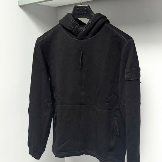 Stone Island Ghost Lana Wool Pullover Badge Hoodie - Medium ptp22”