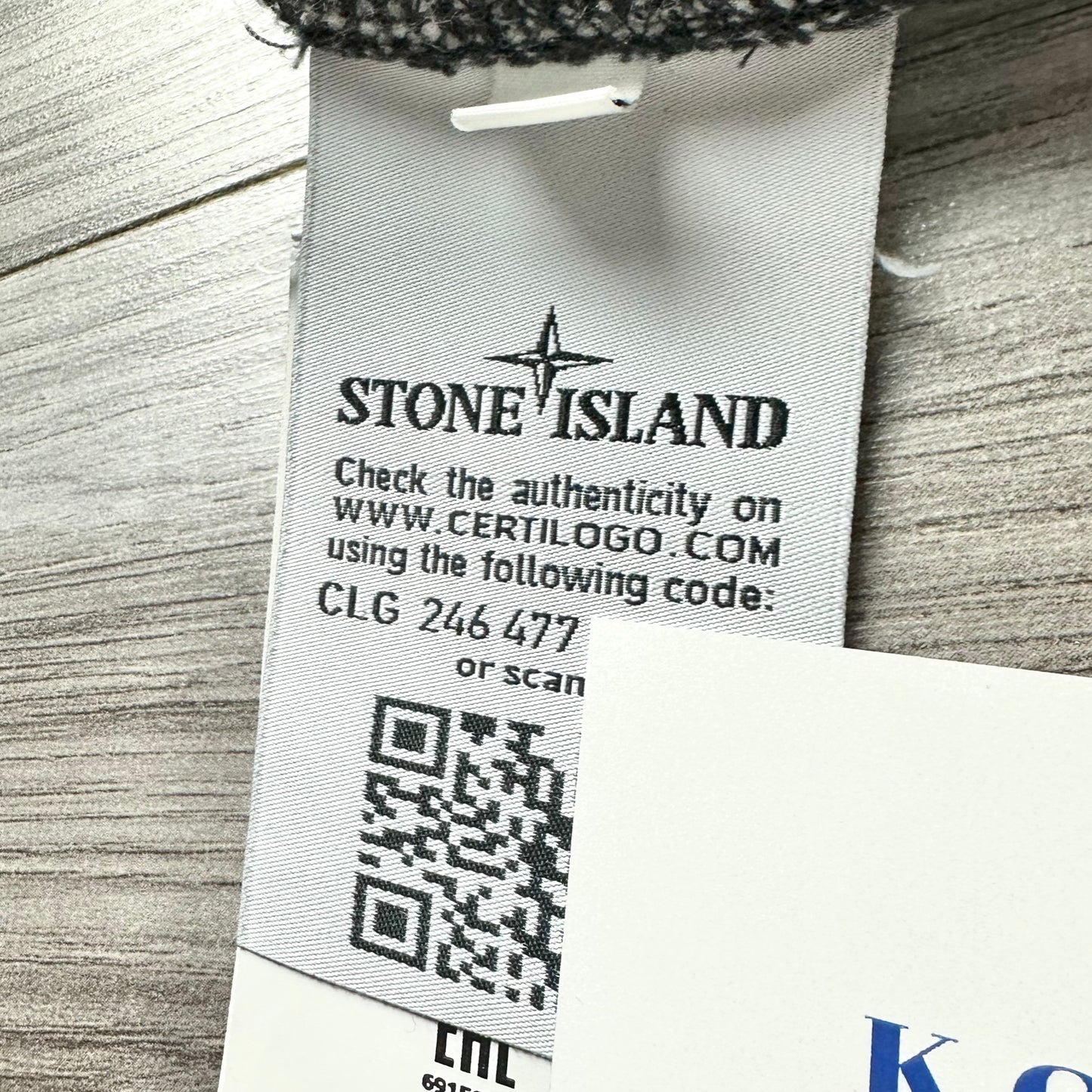 Stone Island Full Zip Badge Hoodie