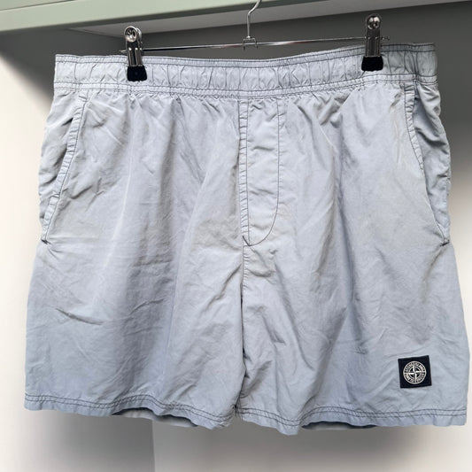 Stone Island Grey Patch Swim Shorts - XL 36W