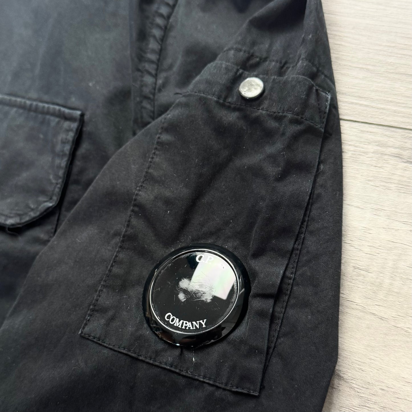 CP Company Full Zip Lens Overshirt - Medium ptp20.5”